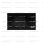 داخل مایکروویو داتیس 928 با بدنه استیل 304 و سینی گردان پیرکس