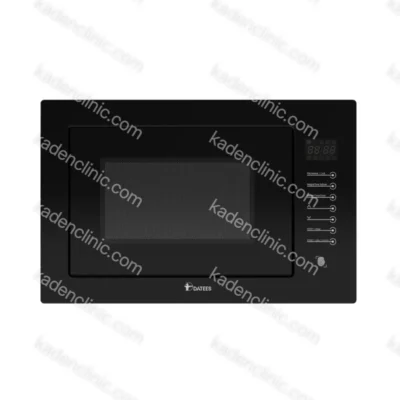 داخل مایکروویو داتیس 831 با بدنه استیل 304 و سینی گردان پیرکس
