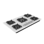 گریل چدنی ۵ تکه گاز صفحه ای داتیس DG 512 ultra سفید